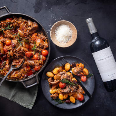 Lamb shank ragù with gnocchi