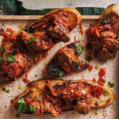 Peri-peri “babalas” chicken livers