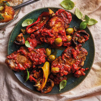 Pork cacciatore