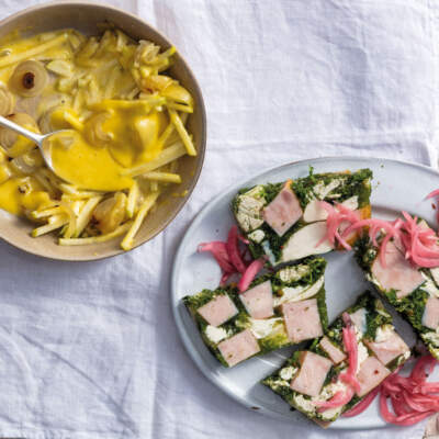 Roast chicken-and-ham terrine