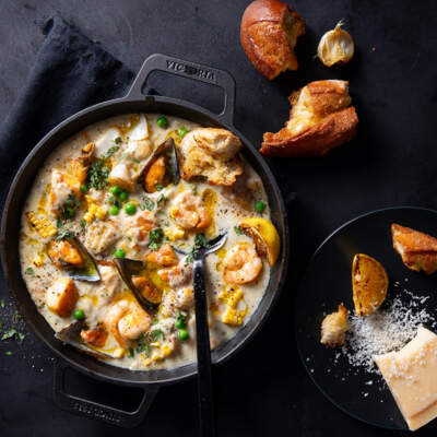 Easy seafood chowder mix