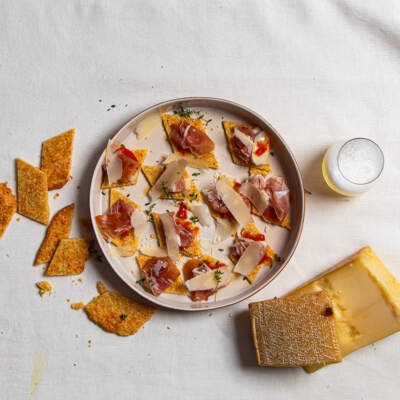 Grana Padano crackers