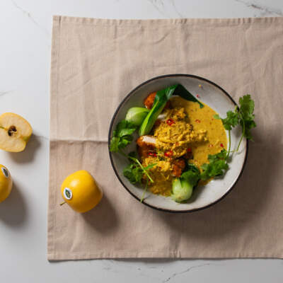 Opal® apple-coconut curry sauce