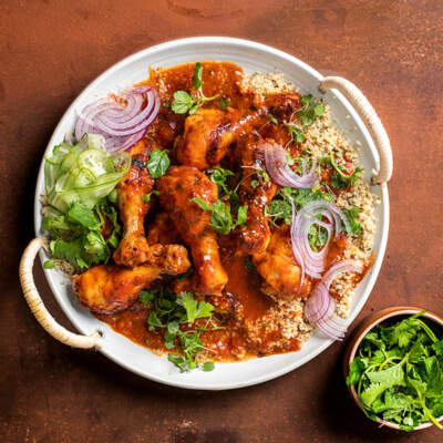 Harissa chicken casserole