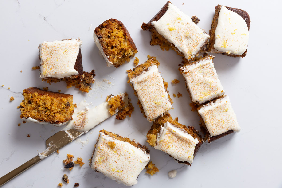 Herman Lensing’s mom’s carrot cake