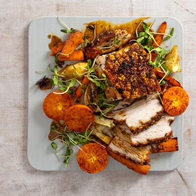 Asian-style pork belly