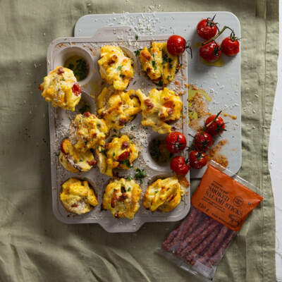 Mini mac-and-cheese cups