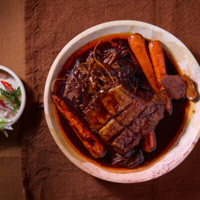 Asian braised brisket