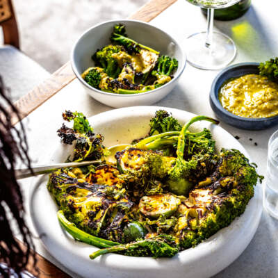 Braaied broccoli