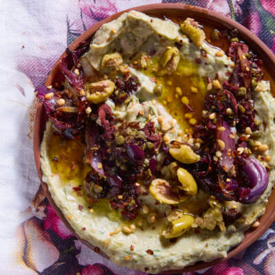 Butter-bean baba ganoush