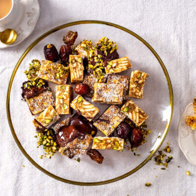Date-and-coconut bars