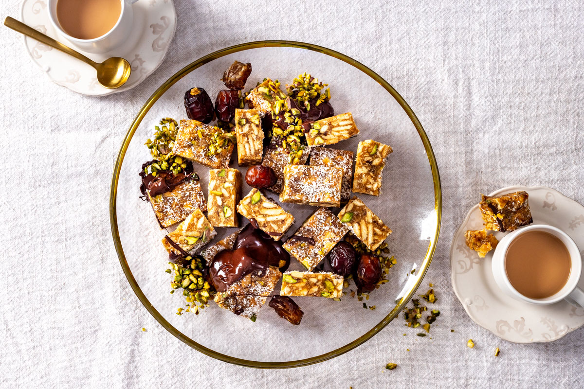 Date-and-coconut bars