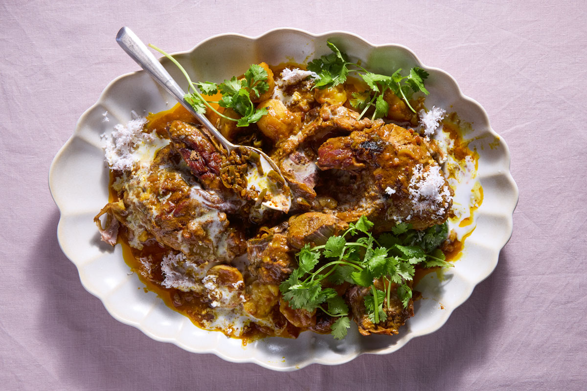 Lamb coconut curry