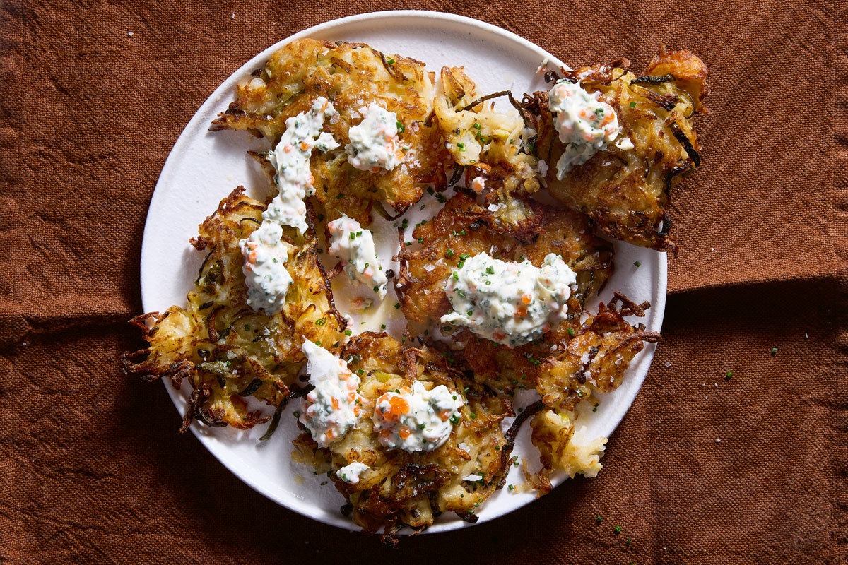 Pickle latkes