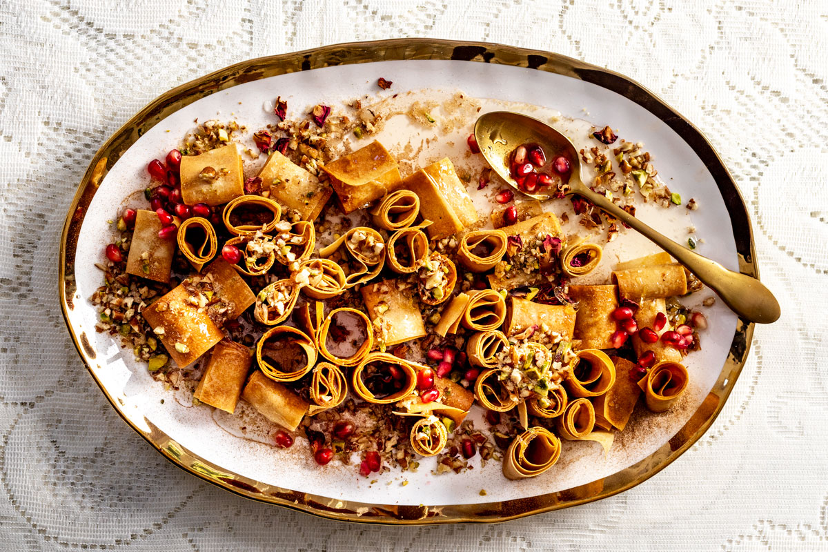 Quick-and-easy air-fryer baklava