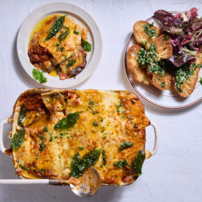 Simple vegetable lasagne