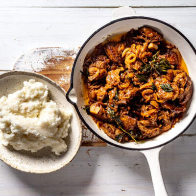Isibindi (ox or lamb’s liver with onion and spices)