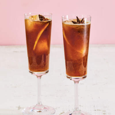 Tamarind-and-coffee mocktail