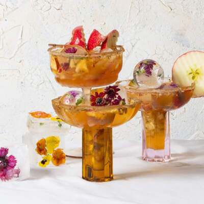 Apple iced tea mocktail